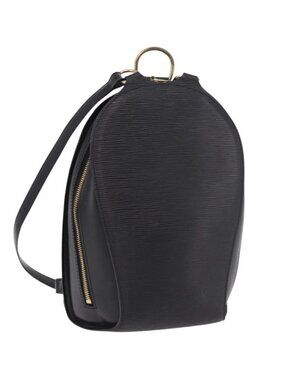 LOUIS VUITTON Epi Mabillon Backpack Black M52232